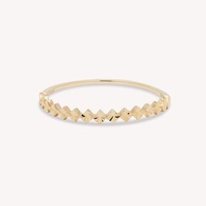 Stone and Strand 14k Gold Ring